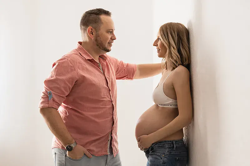 Babybauchshooting — Schwangerschaftsfotografie