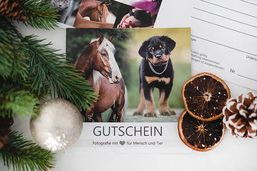 Gutschein von JR Photo&Design mit Umschlag